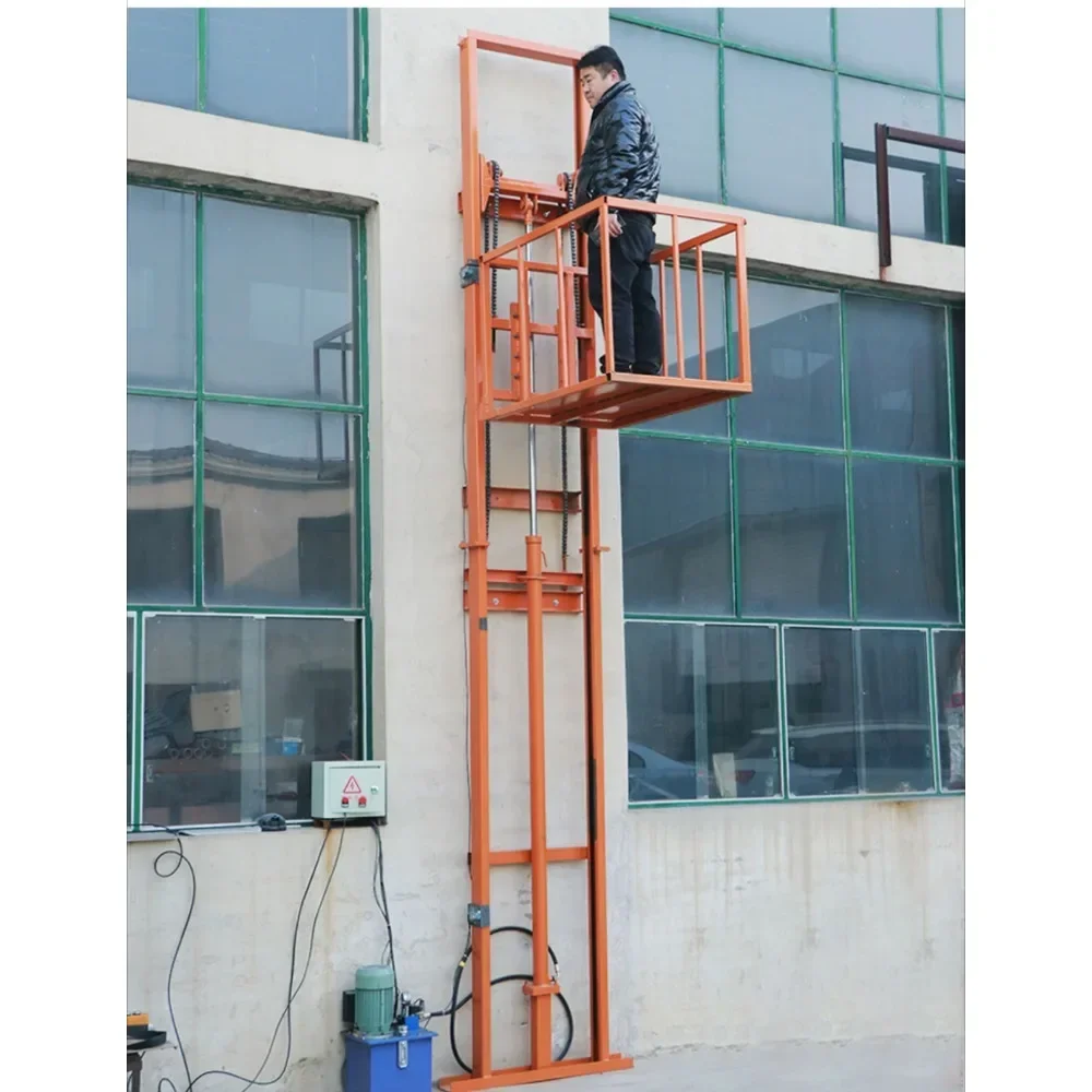 Small electric lift cargo elevator hydraulic lift platform home hoist