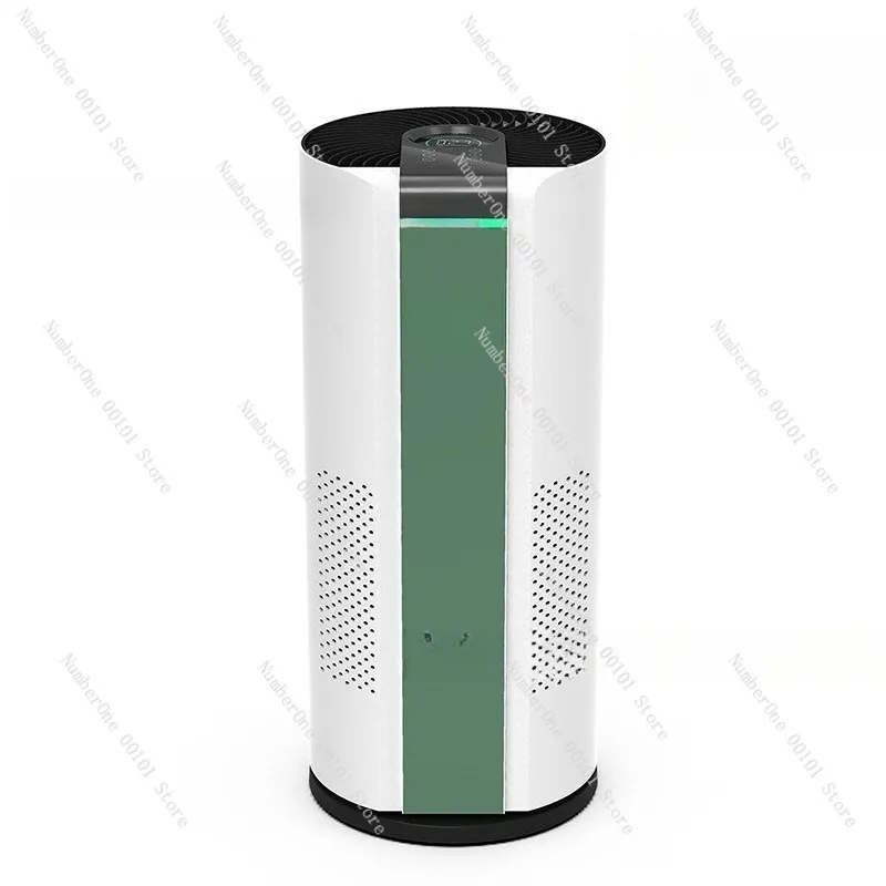 Smart air purifier, quiet operation, formaldehyde and smoke removal, pet hair filtration, negative ion purification, large-area