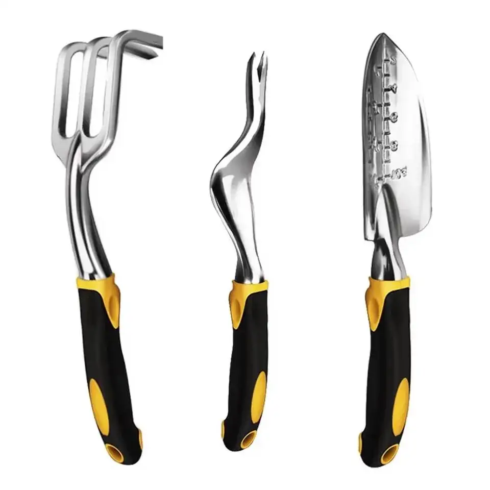 Picture 6: Aluminum alloy set can be used for greenhouse garden plowing Harrow plant tools digging and weeding