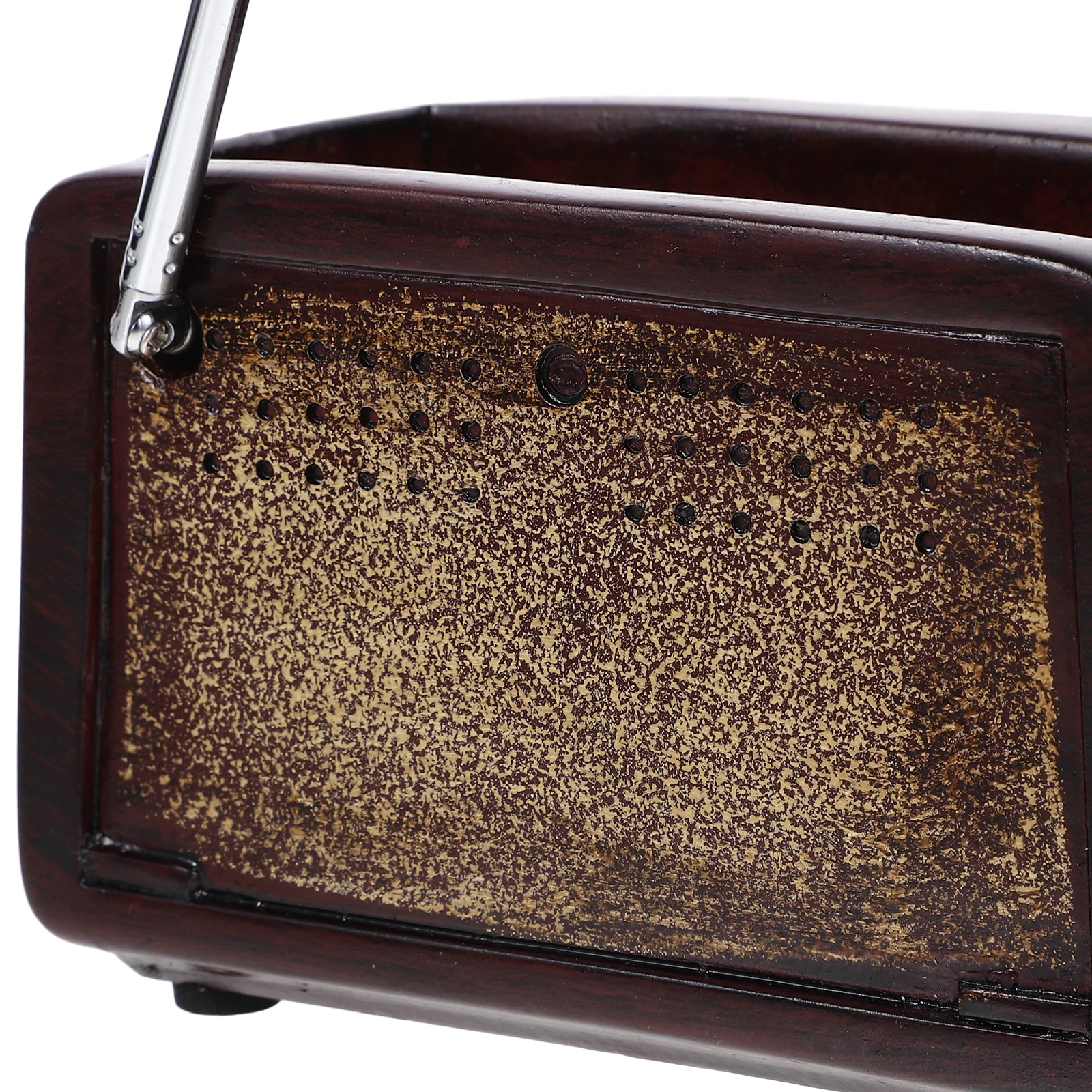 

1Pcs Retro Radio Shaped Resin Flowerpot Creative Desktop Planting Container Decorative Garden Pot Unique Adornment