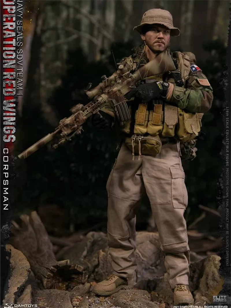 DAMTOYS 78084 1/6 Scale Operation Red Wings NAVY SEALS SDV TEAM 1 Full Set Fit 12