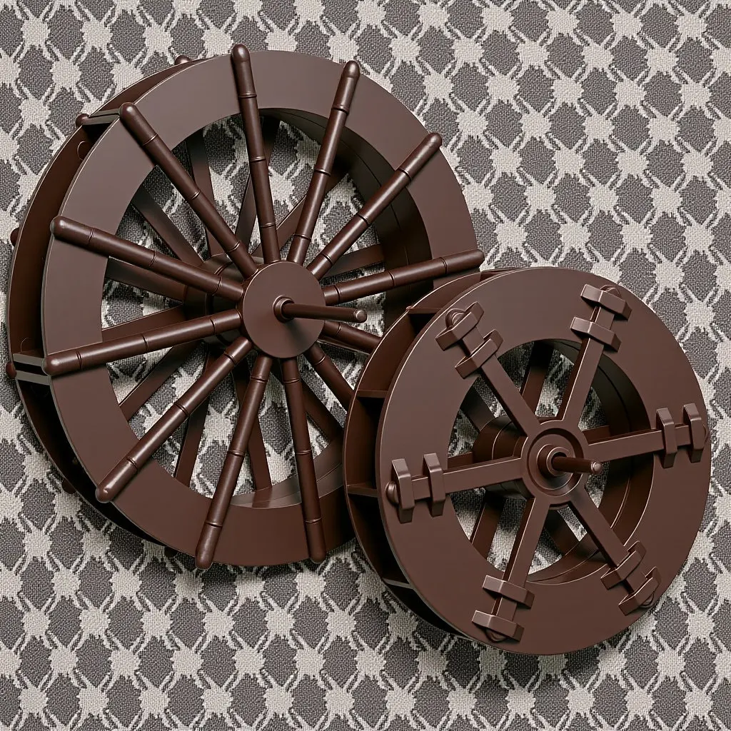2Pcs Fengshui Water Wheel Micro Multi Functional Lightweight DIY Tabletop Fountain Wheel Fish Tank Aquarium Water Circulation