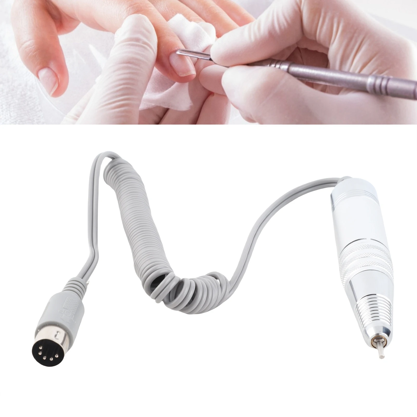 Manipolo con maniglia di ricambio per trapano per unghie da 35000 giri/min per lucidatrice elettrica per unghie