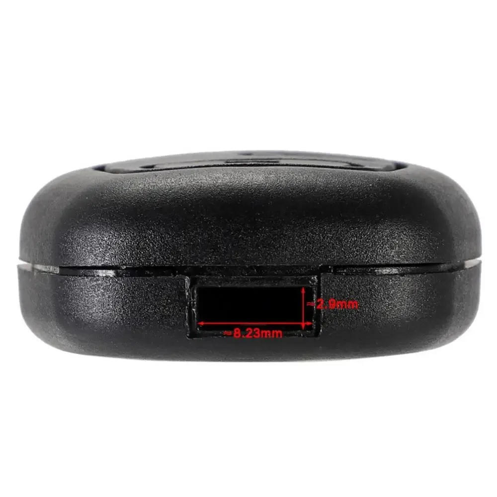 2 Button Replacement Remote Control Blank Car Key Shell Fob Case Key Box For Citroen C1 C4 For Peugeot 107 307 407 206 306 406