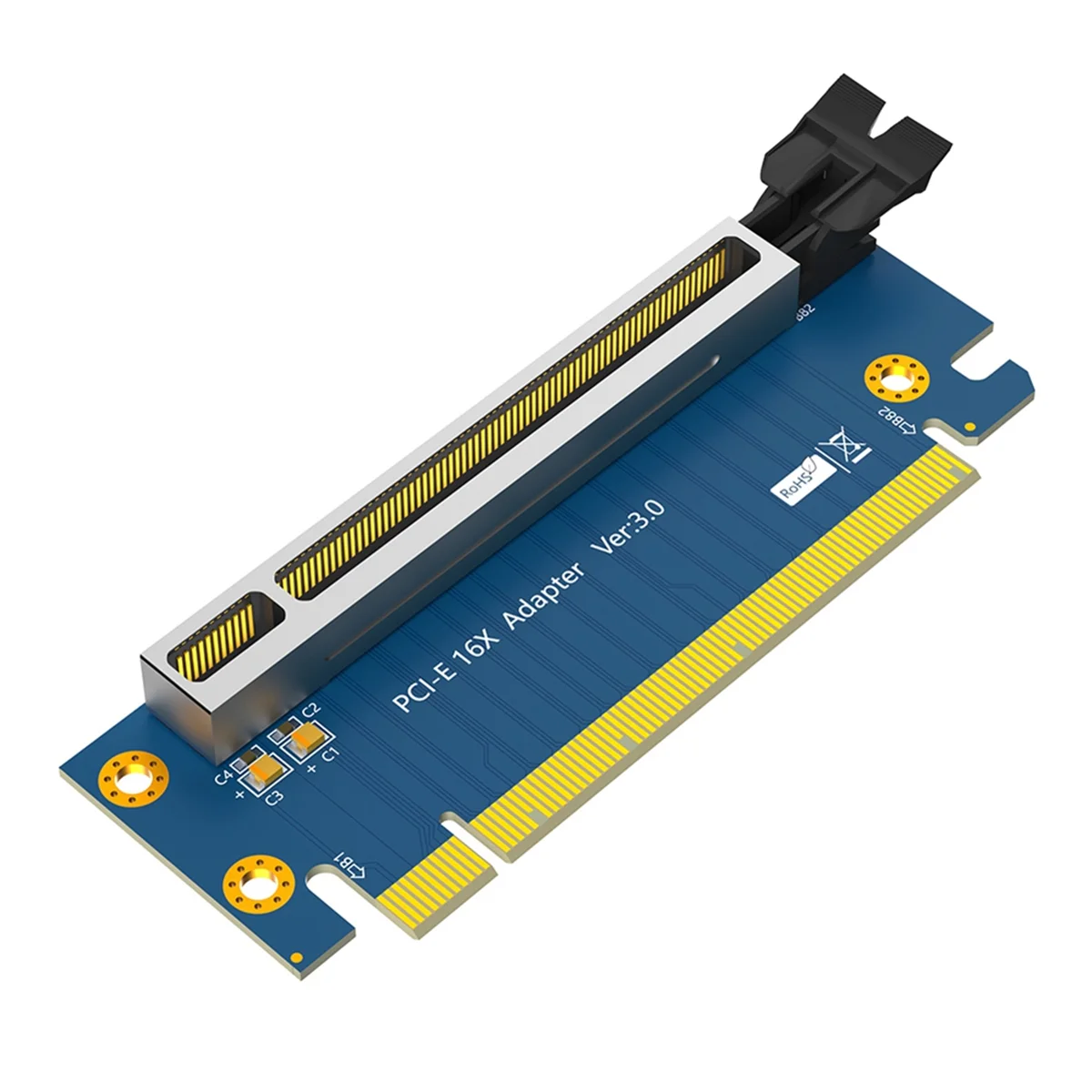 PCIE Riser Card PCI-Express 3.0 16x Riser Card, PCI Express 3.0 16X 90 Degree High Speed Riser Card for 2U Server