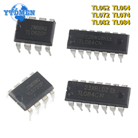 10/30pcs Integrated Circuits IC Chip TL062 TL064 TL072 TL074 TL082 TL084 Audio Amplifier DIP Packag Kit