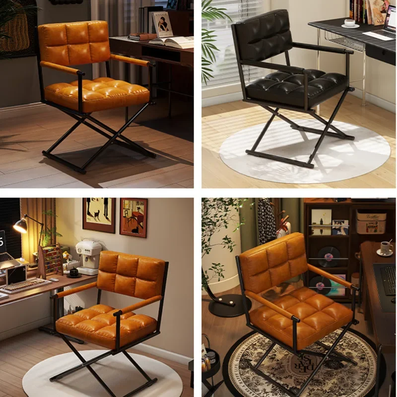 Leichter Luxus-Computersessel, bequemer sitzender Bürostuhl, Heimstudie, Einzelsofa, Stuhl, Freizeit-Rücksitz