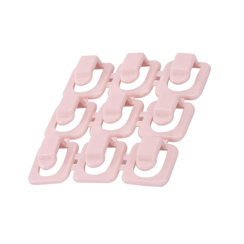 18Pcs Adjustable Cord Clips Self-Adhesive Cable Organizer for Home Office Desk Tidy Pink Cord Organizer Clips Cable Management