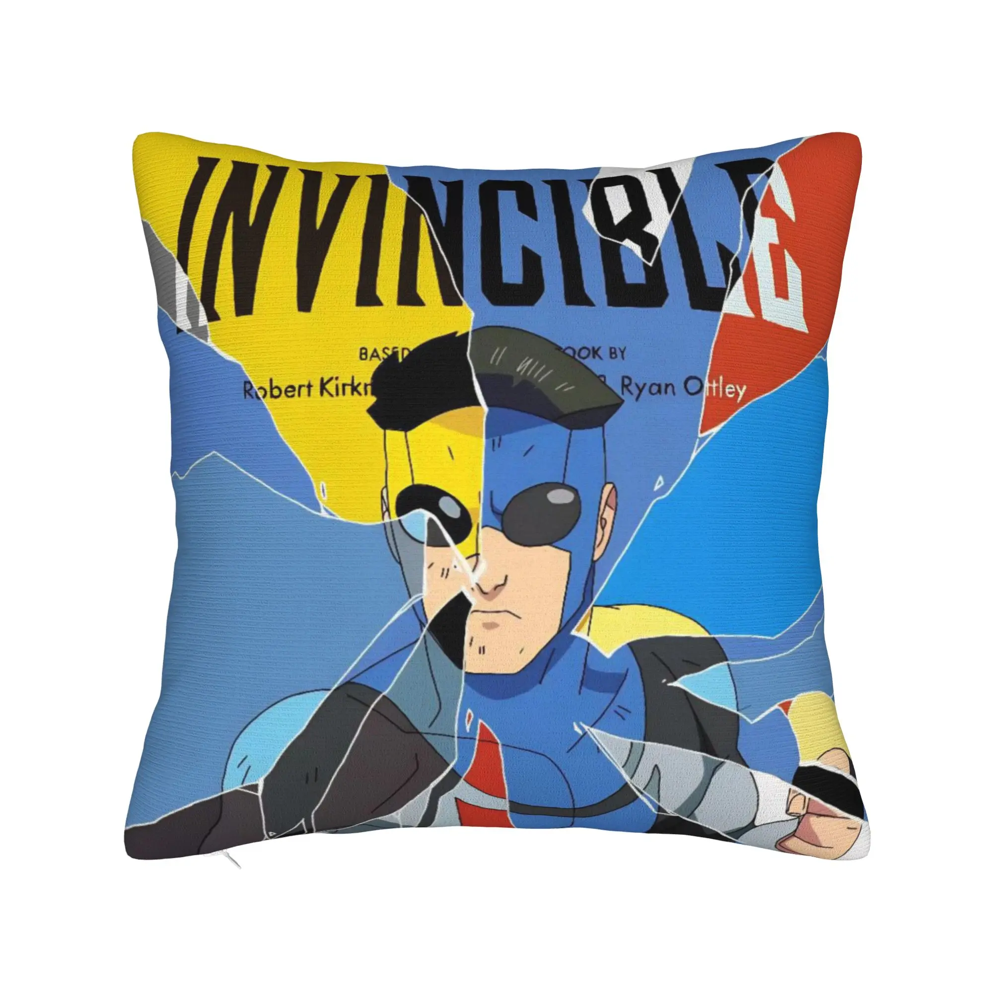 Decorative Pillowcase Invincibles Comic Merch Home  Pillow Case Cover Zippered Multiple Sizes