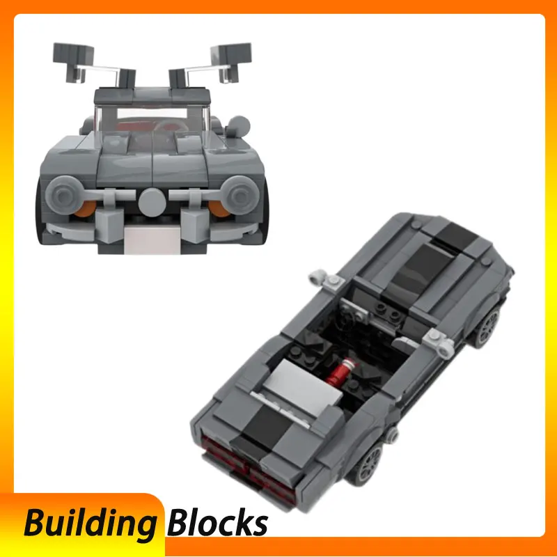 مكعبات بناء جسيمات صغيرة متوفرة MOC-94282 57356 سيارة، لعبة بناء، نموذج ثلاثي الأبعاد، هدية، زخرفة تعليمية ذاتية الصنع للأولاد