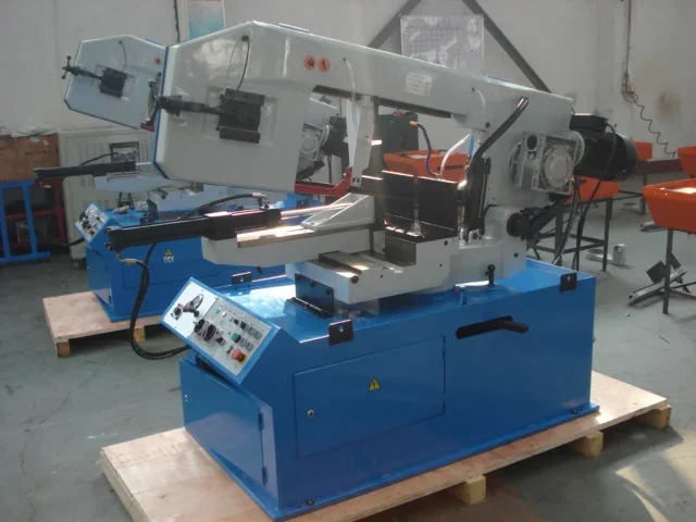 Horizontal Band Saw Machine BS-460G Band Saw Machine Metal Cutting Can For Wood Saw Machines