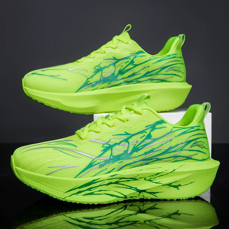 

Men Sports Running Shoes Casual Marathon Breathable Lightweight Women's Comfortable Athletic Nonskid Walking Sneakers Outdoors