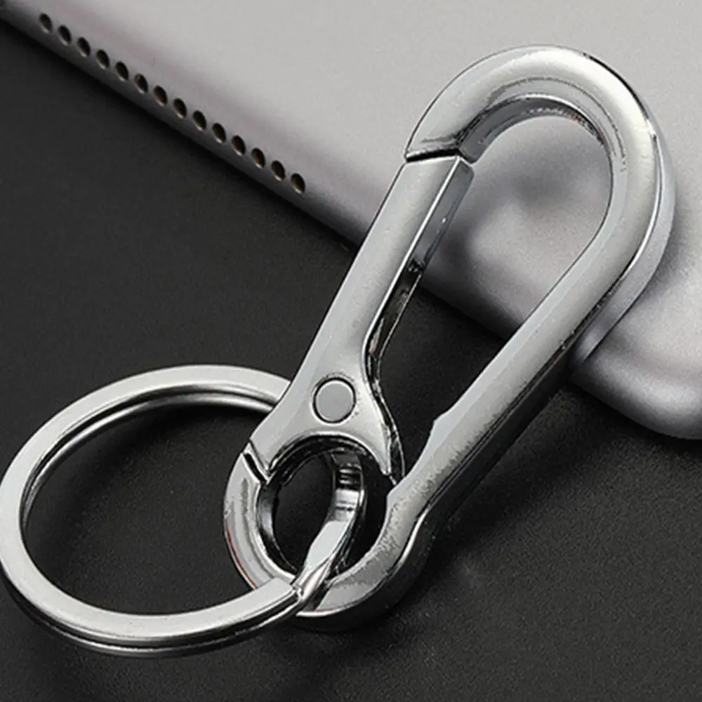 Men Universal Metal Keyfob Accessories Classic Anti-rust Keyring Key Holder Key charms Car Keychain