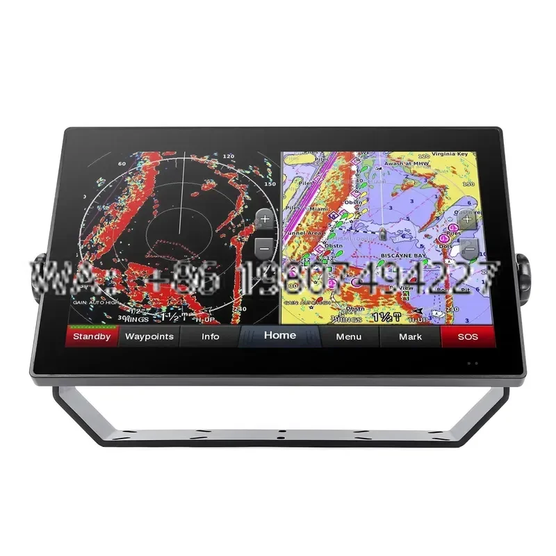 12.1 15.6 18.5 21.5 Inch IP68 Marine Sunlight Readable 1500 Nits Anti Glare Capacitive Touch Fishing Finder Display