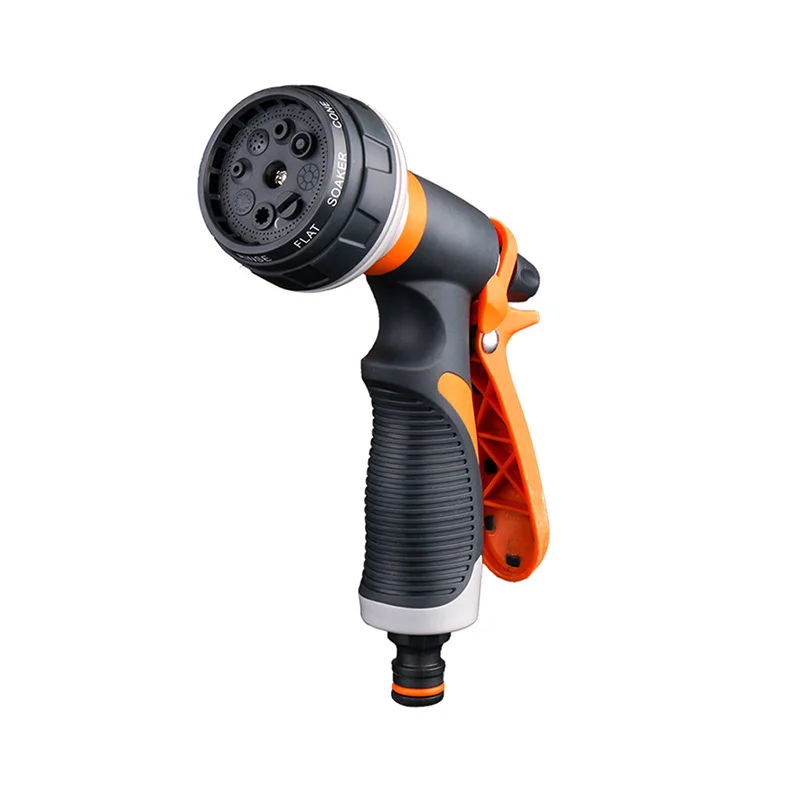 Multi Functional Gardening Watering Gun Lances Manual Adjustable Telescopic High-Pressure Variable Flow Controls Car Washing ABS