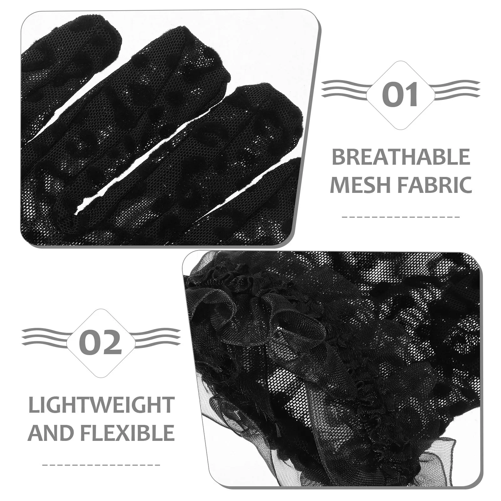 2 قطعة قفازات ليوبارد النساء شبكة تنفس خفيفة الوزن أنيقة الربيع الصيف الزفاف حفلة موسيقية أوبرا ملحق قفازات شبكية للنساء
