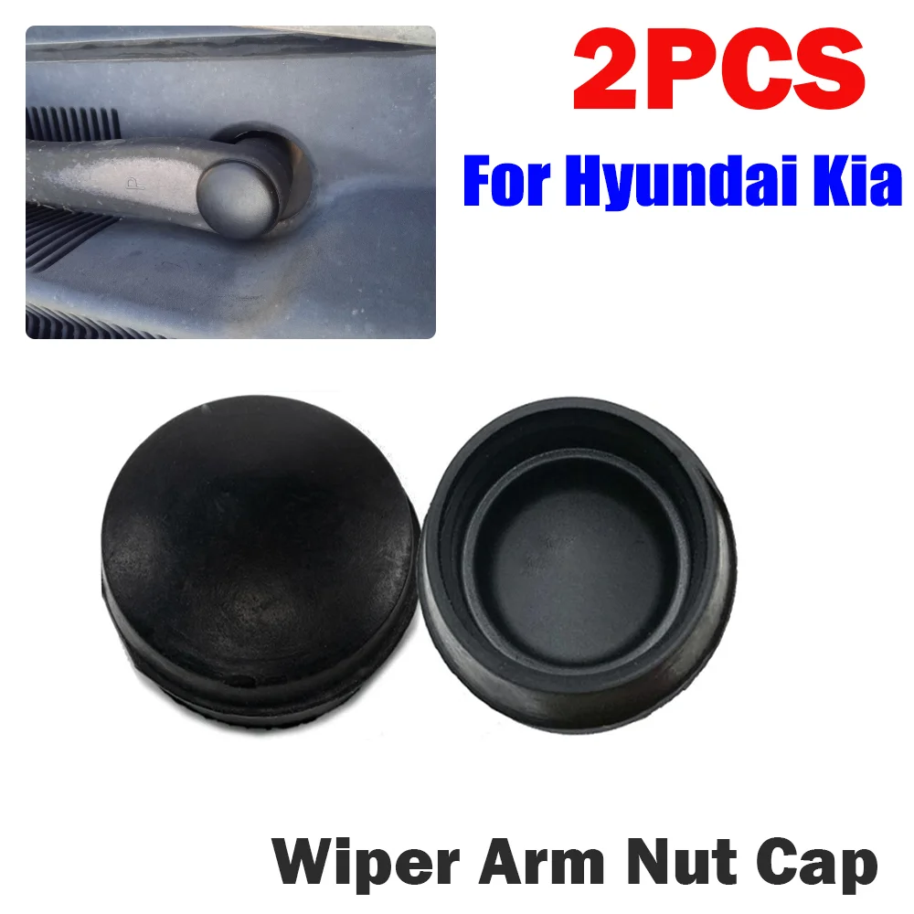 Tapa de la cubierta del brazo del limpiaparabrisas delantero para Hyundai Verna Veracruz Grandeur Grand Starex Genesis Kia x-trek Spectra Pride, 2 unidades