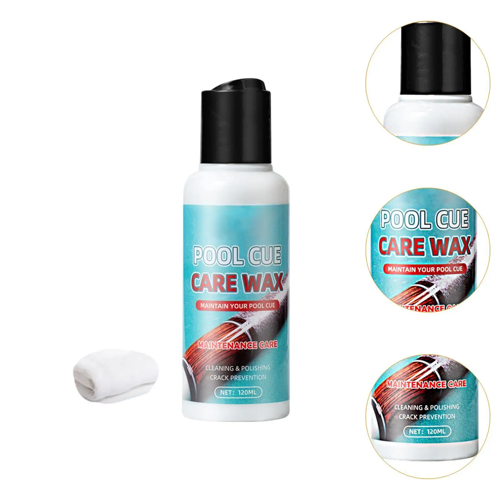 Strumento per la cura delle stecche da biliardo per la nutrizione profonda, prestazioni fluide