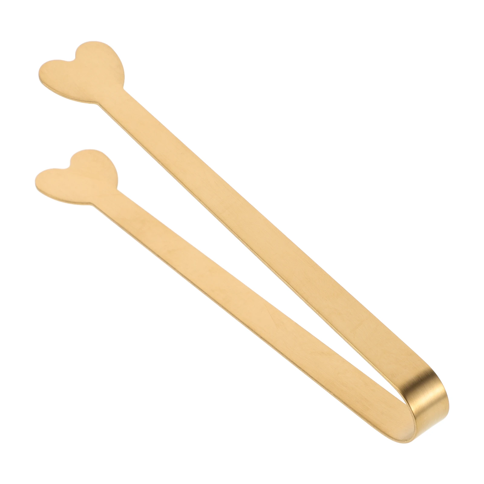 

Bread Clip Sugar Ice Appetizer Tong Golden Stainless Steel Catering Serving Tongs