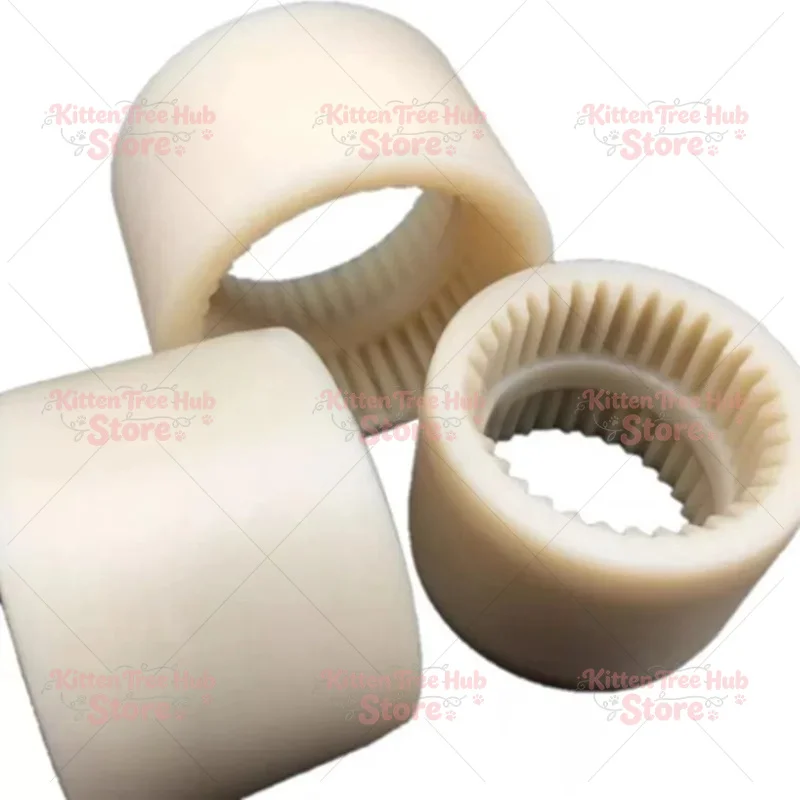 Vacuum Pump Coupling Sleeve 34/40/44/50mm, Plastic Internal Gear with Nylon Bush for Motor Connection