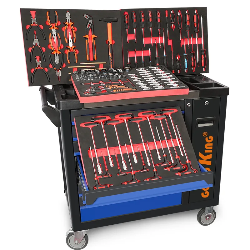 

Suitable for 252 blue tool carts 7 pumping multi-functional car repair and maintenance toolbox