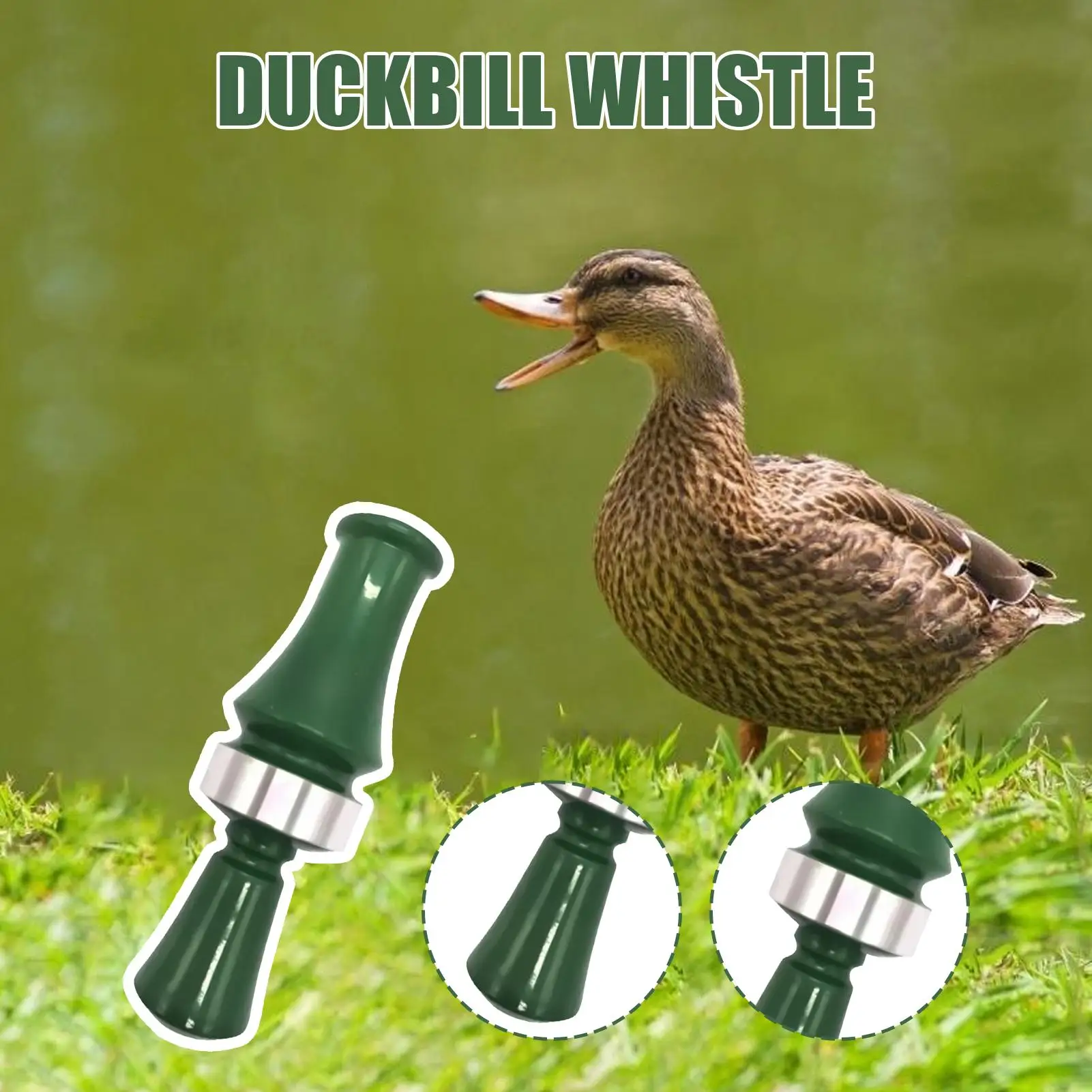 Duck Call Realistic Duck Whistle Noisemaker Toys for Teal Wild Mallard Coyote Crow Loon Sounds Kids Game Family Outdoor Friends