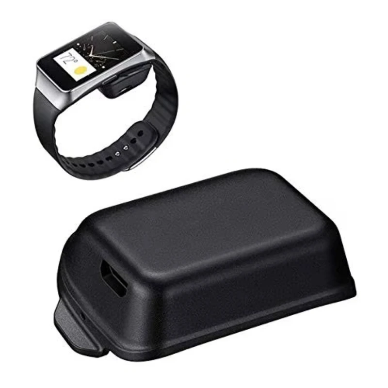 Smart Watch Charger Charging Dock Charger Cradle For Samsung Gear Live R382 SM-R382 Smartwatch Black