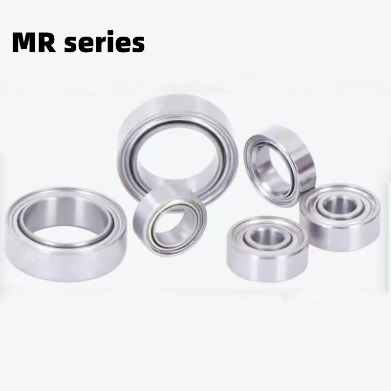 10PCS Miniature Deep groove ball bearing High speed mr74，mr106，mr63，mr128，mr148 ZZ bearing steel