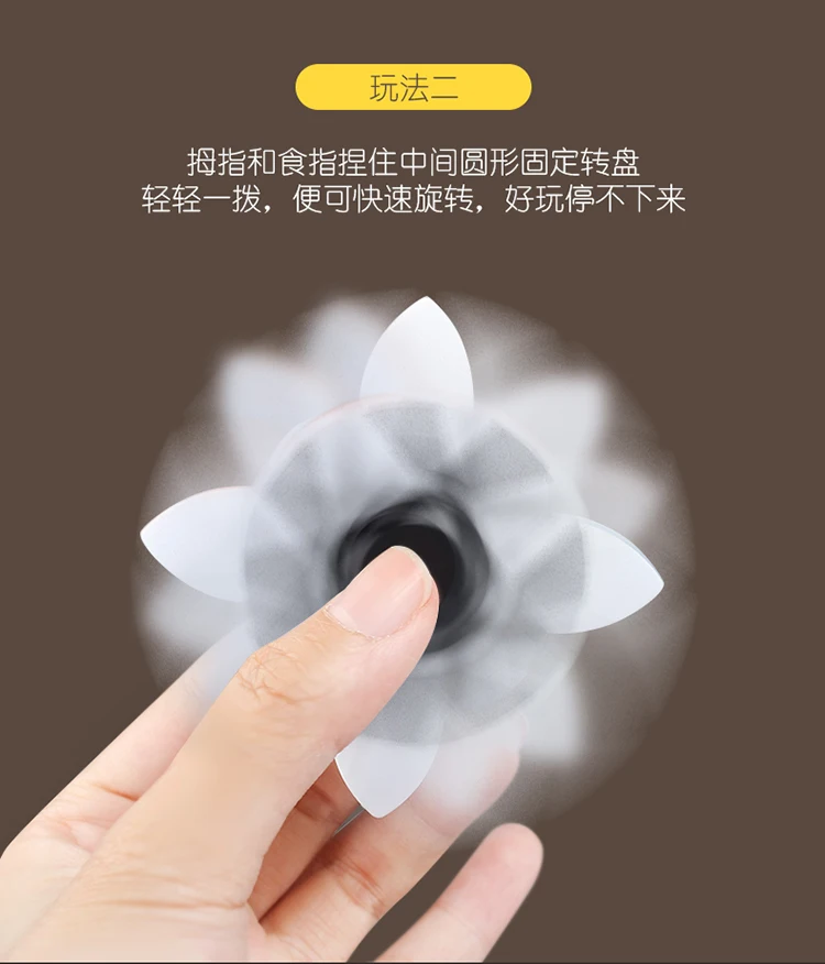 SENGSO Fingertip Gyro Fidget Hand Spinner Relax Stress Toy Puzzle Magic Cube 1x3x3 Fingers Speed Twist Anti-Stress Cube – Detail 3