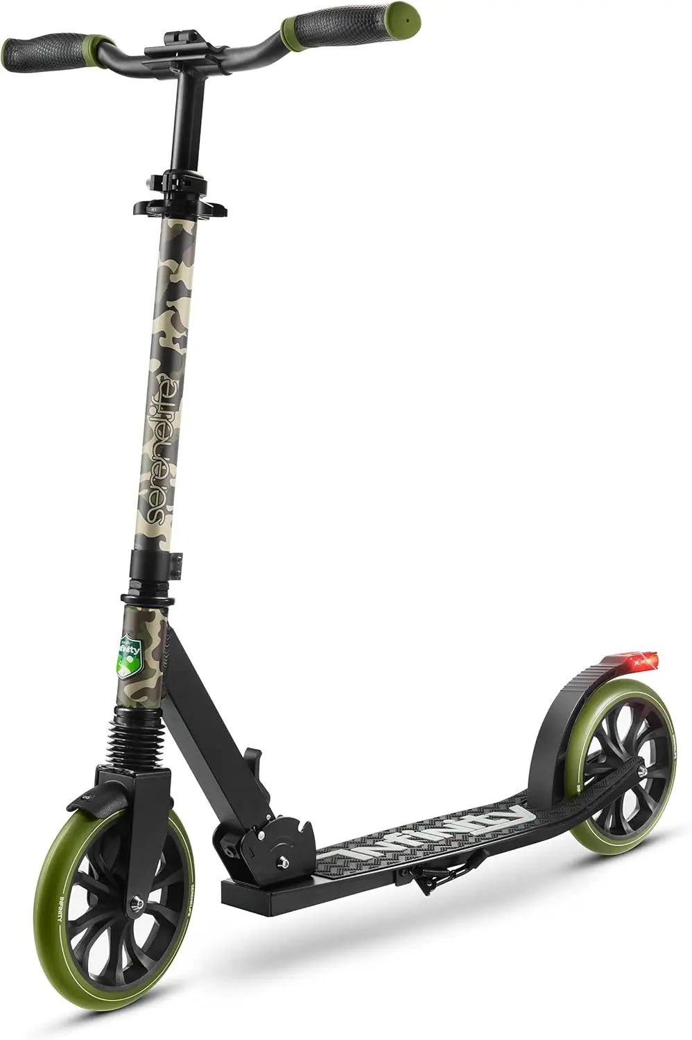 

Teenagers Kids- 2 Wheel Kids Scooter with Adjustable T-Bar Handlebar Anti-Slip Deck - Portable Folding Scooters for Kids