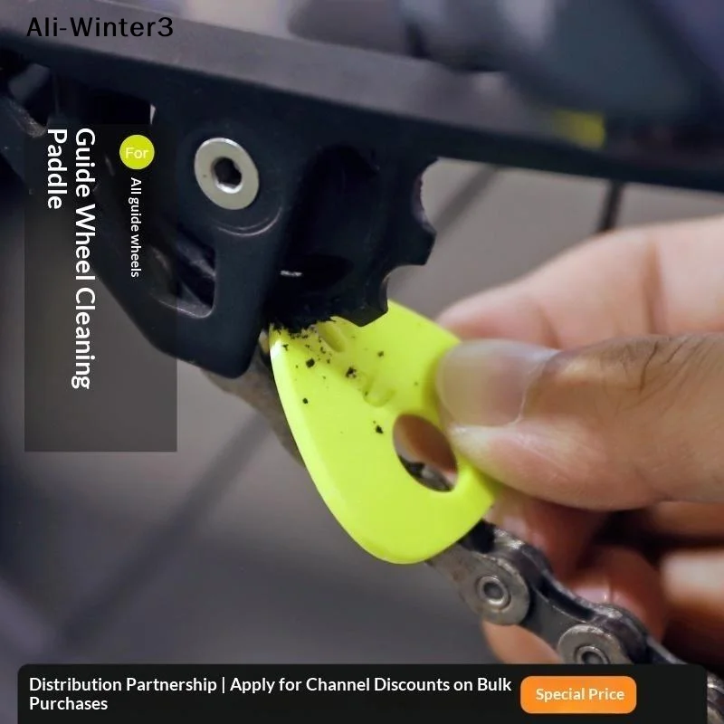 【Y】2Pcs Bicycle Pulley Cleaning Paddle 3D Printed Jockey Wheel Cleaner Tool Universal For Road Mountain Bike Maintenance