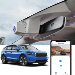 Dash Cam for Skoda Enyaq 2020 2021 2022 2023 2024 2025, for Skoda Elroq 2025 2026, FITCAMX 4K 2160P Car DVR WIFI APP Connect