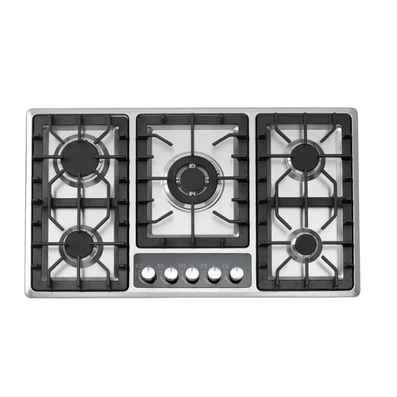 

900 mm gas burners stoves Easy to operate Cook tops kitchen room Gas Stove Easy cleaning cooker hob