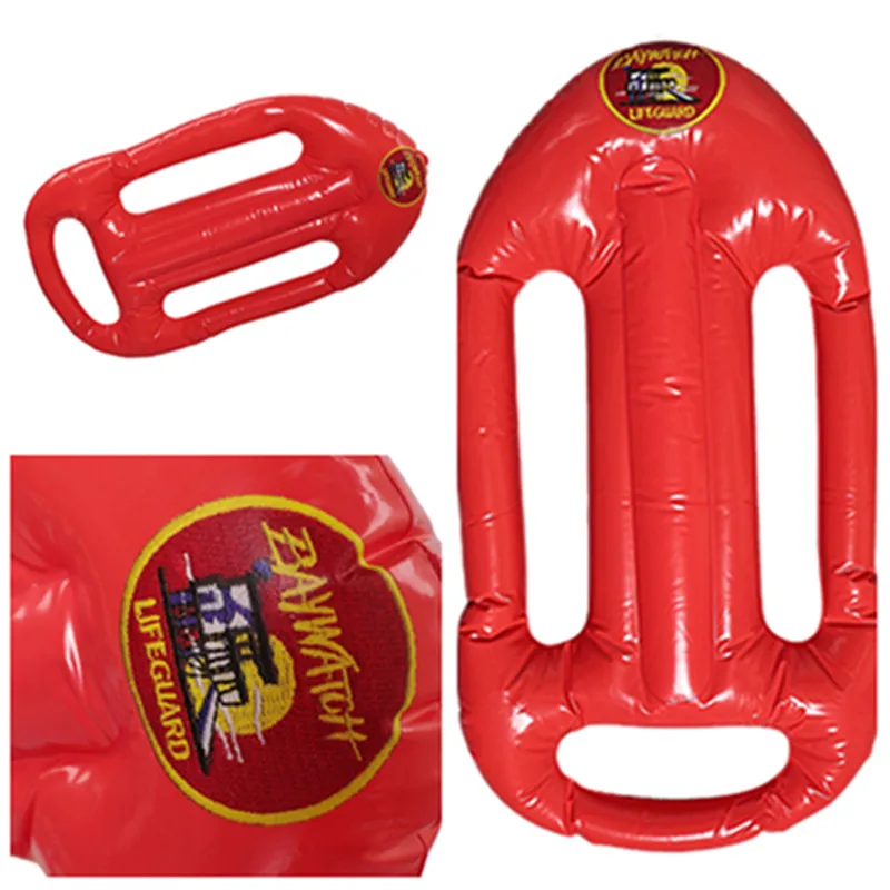 Baywatch Cosplay CJ Parker Swimming Float Adult Women Men Summer Inflatable Board Costume Accessories Halloween Carnival Prop