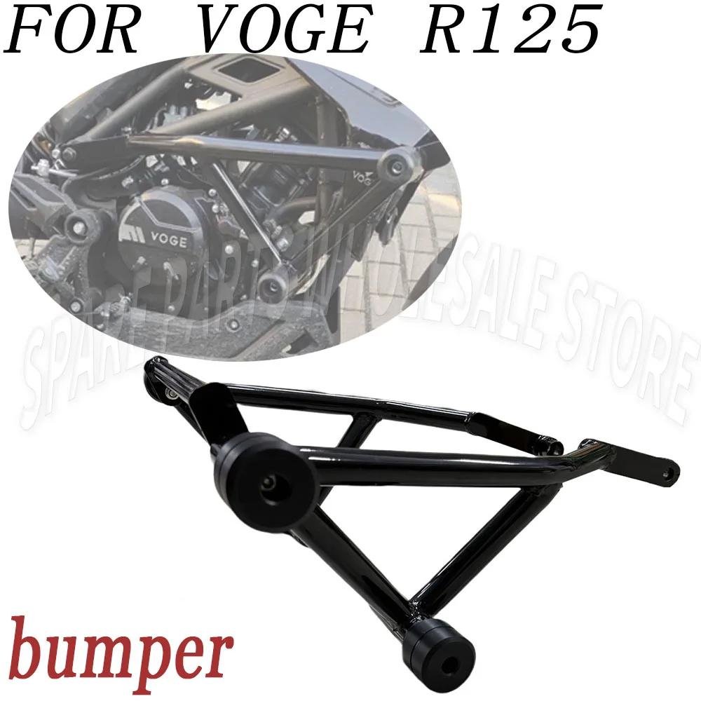 Novo Protetor de Motor e Carenagem (Bumper Guard) para VOGE R125 125R R 125 - Barra de Proteção Antichoque e Stunt Cage