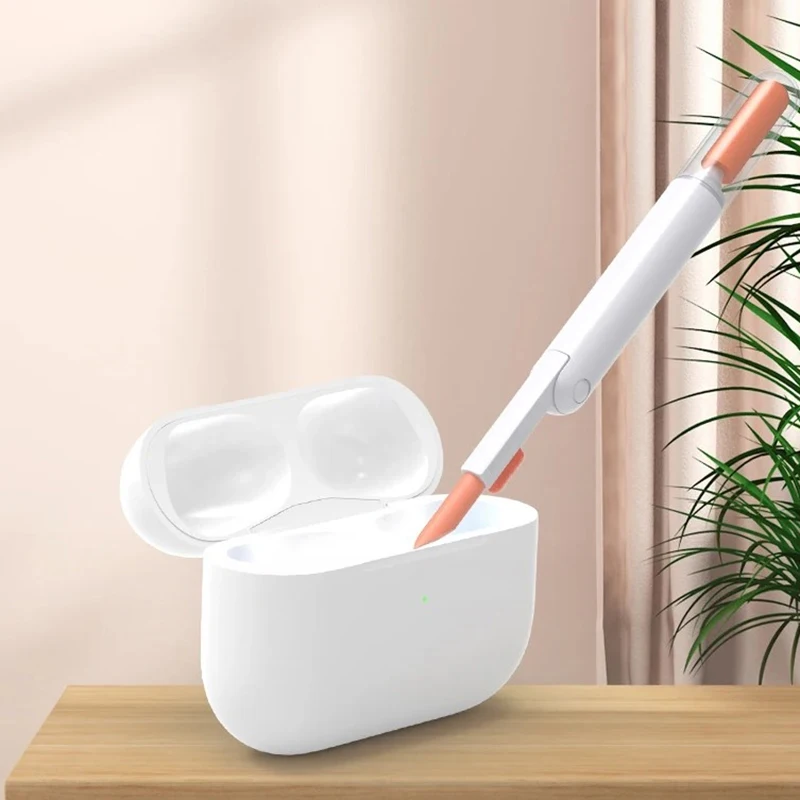Foldable Bluetooth Earphones Cleaner Kit For Airpods Pro 2 Portable Wireless Earbuds Cleaning Brush