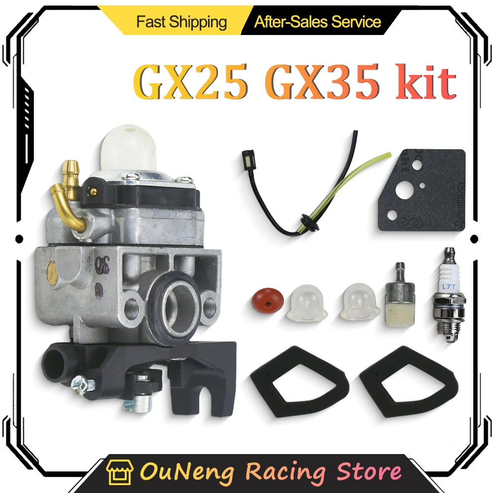 

Lawn Mower Carburetor For Honda GX25 GX35 GX25N GX25NT FG110K1 HHT25S Lawn Mower Trimmer 16100-Z0H-825 053