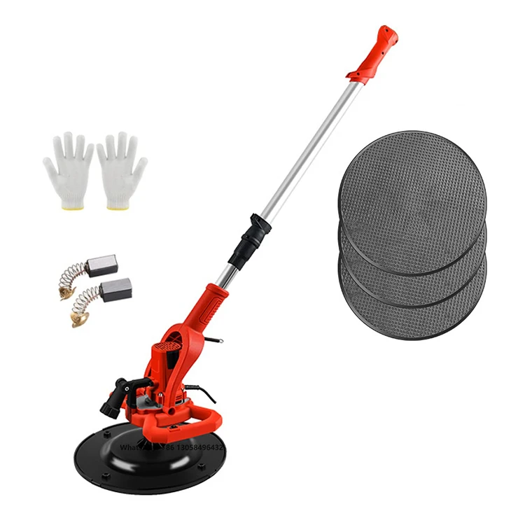 Portable Small Electric Cement Mortar Trowel Hand-held Floor Wall Smoothing Polishing Sander Automatic Putty Plastering Machine