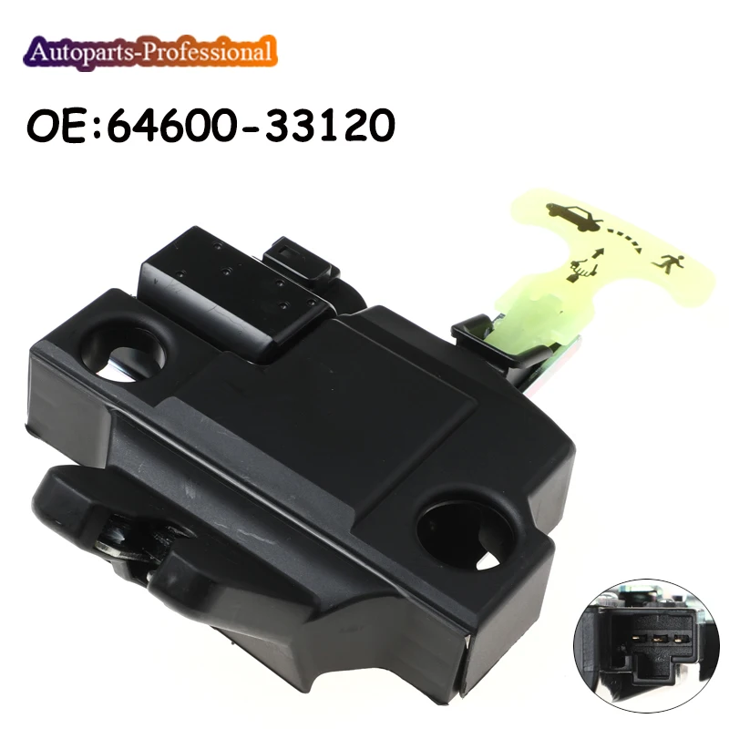 For 2007-2011 Toyota Camry Rear Trunk Tailgate Hatch Door Boot Lock Actuator Latch Assembly 6460033120 64600-33120 64600-06010