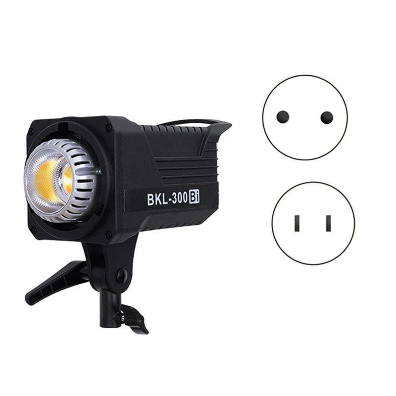 A99E-300W Bi LED Video Light, Continuous LED Lighting With 2.4G Wireless Remote For Portrait, Outdoor Photographic