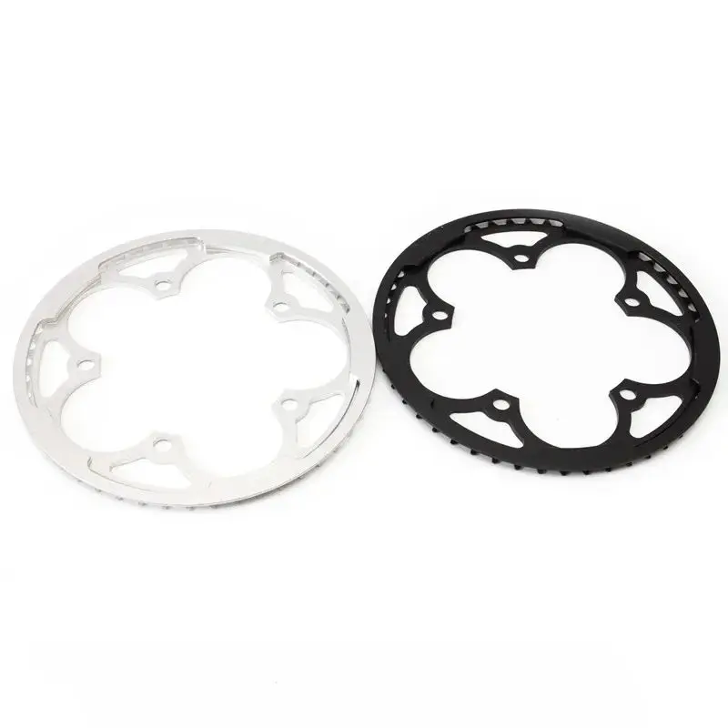 Aluminum Alloy Chainring For Folding Bicycle, Chain Wheel Platters, Crankset, BMX Bike Part, 50T Crankguard, 130 AL7075