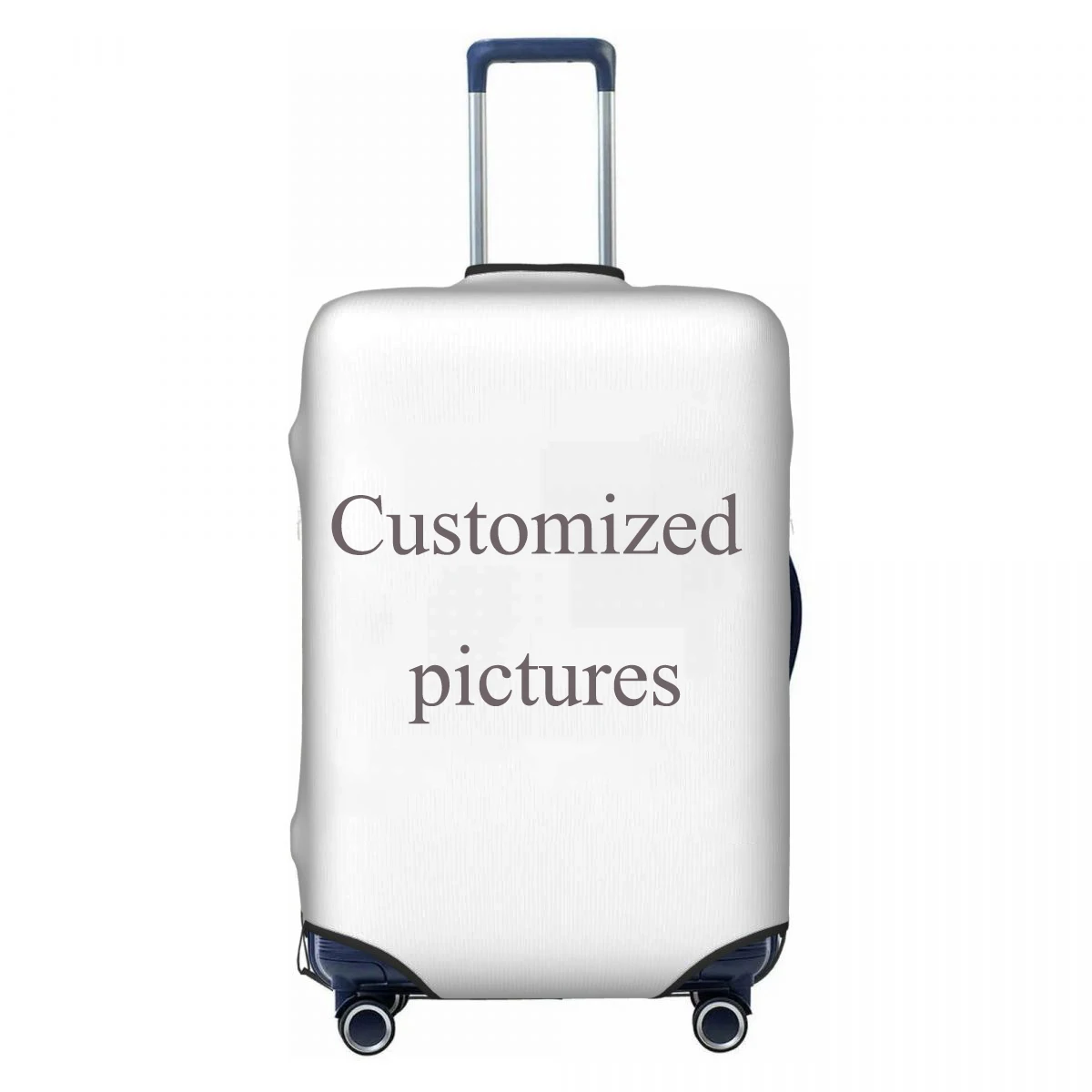 Customized personalized printed travel suitcase protective cover luggage dust cover featured accessories travel accessories