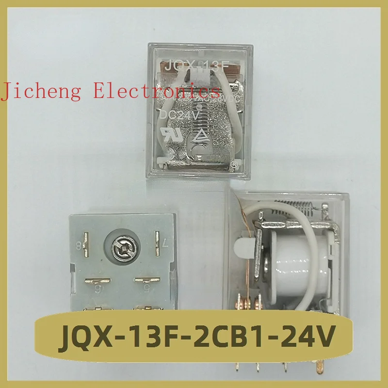 JX-13F-2CB1-24V Relay 24V 8-pin Brand New JQX-13F-2Cb1 JQX-13 F 2Cb1