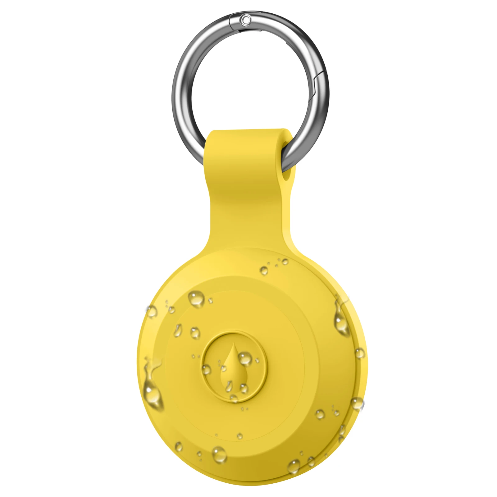 Siliconen hoesje voor Apple Airtag Cover 360 °   Waterdichte hond kat halsband GPS Finder beschermhoezen voor Apple Air Tag Shell sleutelhanger