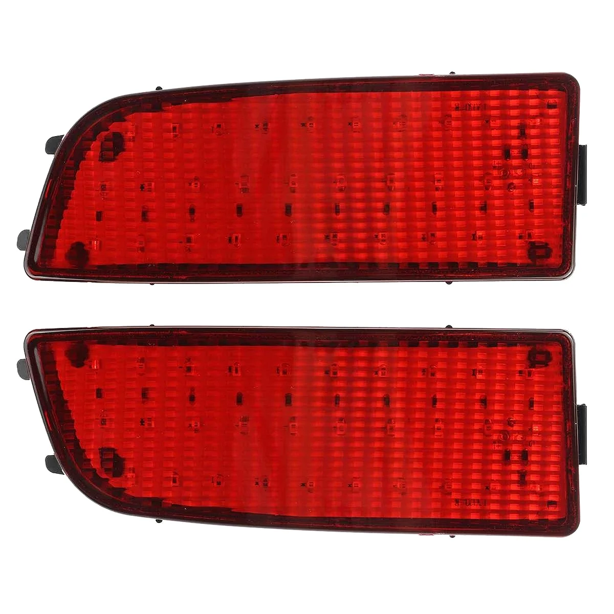 LED L+R Rear Tail Light Bumper Brake Light Reflector Fog Lamp for Benz W906 Sprinter Crafter A9068260140 Red