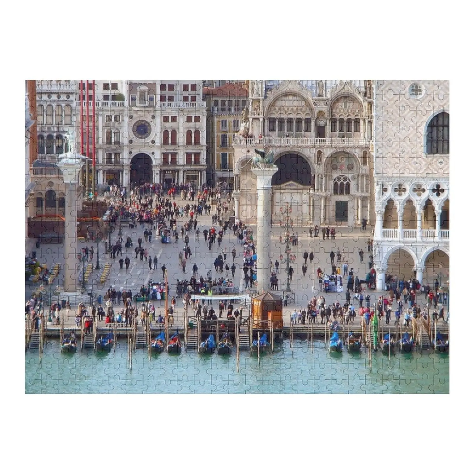 

Saint Marks Square. Venice, Italy. Jigsaw Puzzle Custom Gifts Personalized For Kids Puzzle