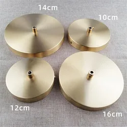 100% Brass Pendant fixed panel wall lamp Base circular brass ceiling plate high quality all copper canopy lighting accessories