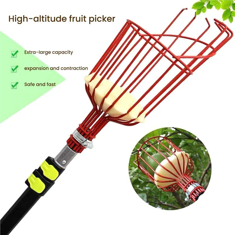 AA76-Fruit Picking Machine Collection Picking Catcher Device Is Practical And Convenient Fruit Picking Machine Gardening Tool
