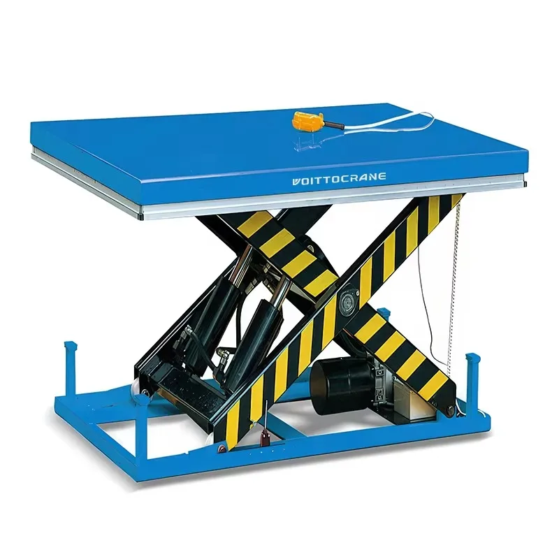 

Electric Stationary Scissor Lift 4000kg Lifting Capacity Double Cylinder Hydraulic Platform CE ISO Certified Control Panel