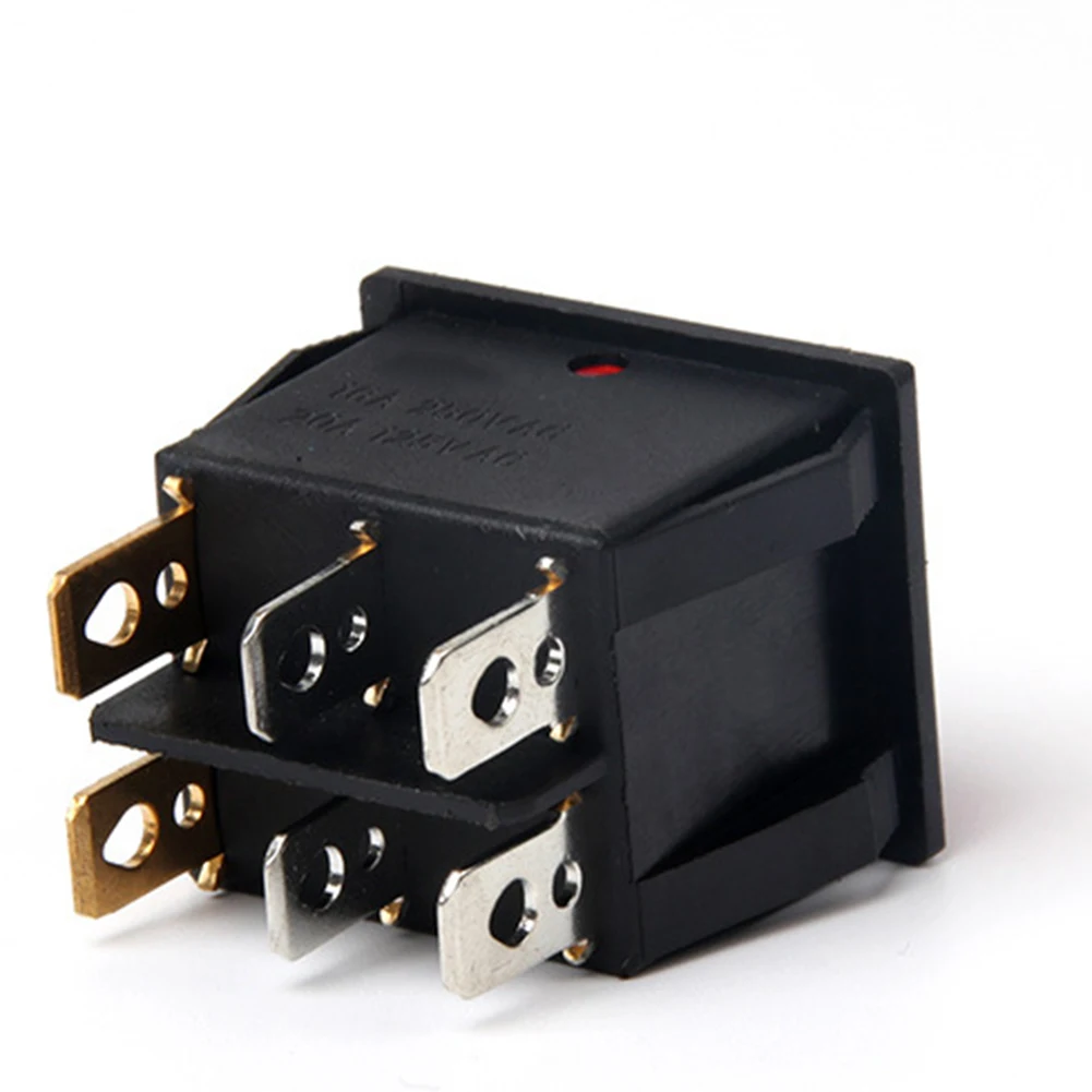 Para condiciones de poca luz, interruptor de barco, indicador de luz, equipo de automatización de materiales de ingeniería termoplásticos montado a presión